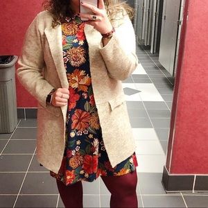 Fall Floral Dress